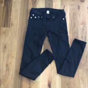 Black true religion jeans